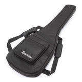 Ibanez ICB 4-String Electric Bass Guitar with Panga Panga Fretboard (Black Flat)