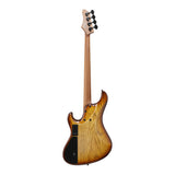 Ibanez MDM 4-String Electric Bass with Gig Bag (Natural Stained Amber Burst)