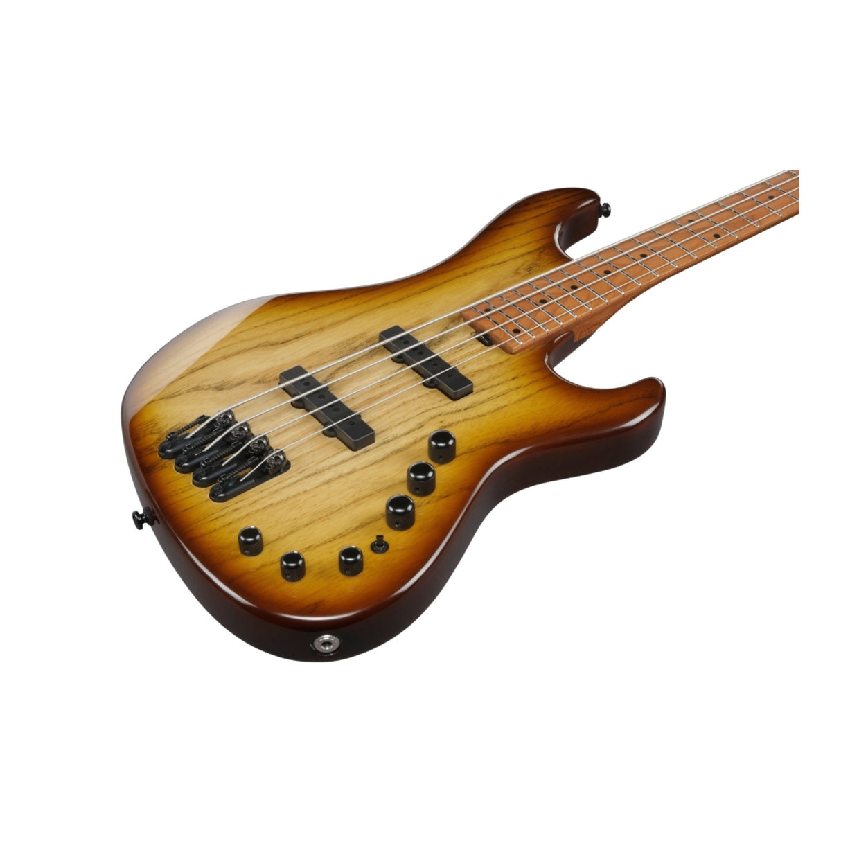 Ibanez MDM 4-String Electric Bass with Gig Bag (Natural Stained Amber Burst)