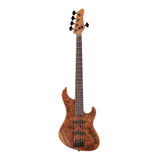 Ibanez MDM 5-String Electric Bass Guitar with Gig Bag (Natural Mocha Low Gloss)