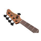 Ibanez MDM 5-String Electric Bass Guitar with Gig Bag (Natural Mocha Low Gloss)