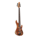 Ibanez MDM 6-String Electric Bass Guitar SSS RW (Natural Mocha Low Gloss)