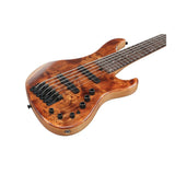 Ibanez MDM 6-String Electric Bass Guitar SSS RW (Natural Mocha Low Gloss)
