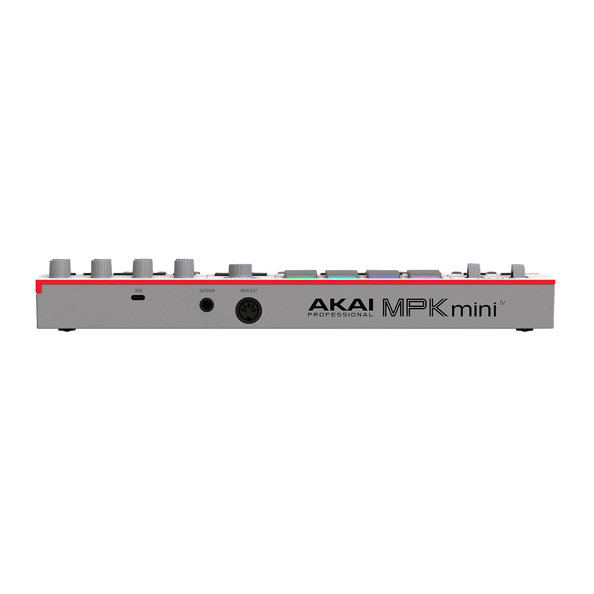 Akai Professional MPK Mini IV 25-Key USB-C MIDI Keyboard Controller (White)