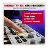 Akai Professional MPK Mini IV 25-Key USB-C MIDI Keyboard Controller (White)