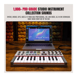 Akai Professional MPK Mini IV 25-Key USB-C MIDI Keyboard Controller (White)