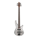 Ibanez SR Premium 5-String Electric Bass with Gig Bag (Icebreaker Wave Flat)