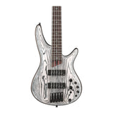 Ibanez SR Premium 5-String Electric Bass with Gig Bag (Icebreaker Wave Flat)
