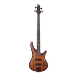 Ibanez SR Standard 4-String Electric Bass (Mahogany Brown Burst Low Gloss)