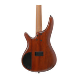 Ibanez SR Standard 4-String Electric Bass (Mahogany Brown Burst Low Gloss)