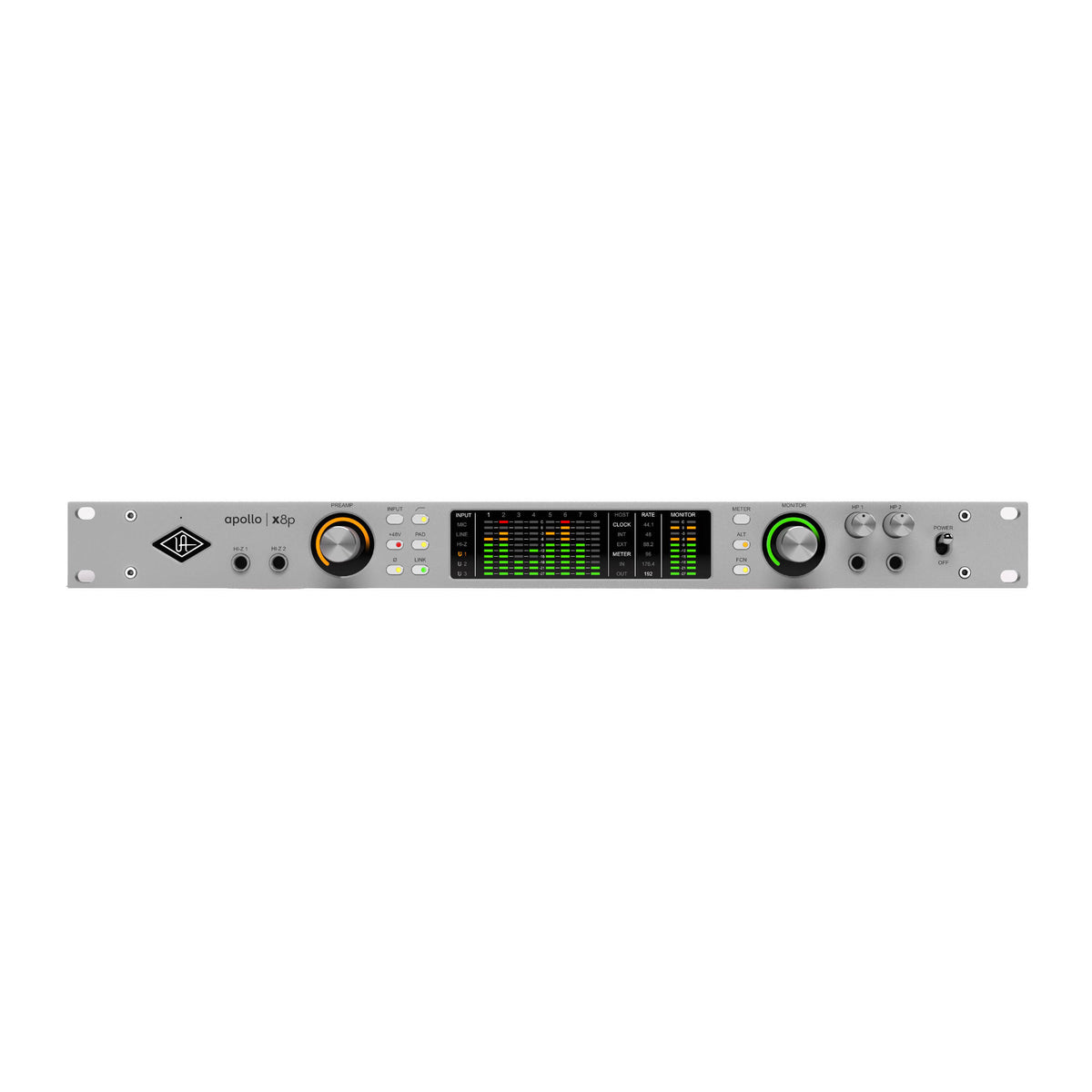 Universal Audio Apollo x8p Gen 2 Thunderbolt 3 Audio Interface with Studio (Open Box)