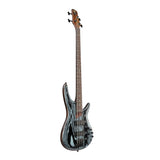 Ibanez SR Premium 4-String Electric Bass with Gig Bag (Aqua Wave Low Gloss)