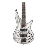 Ibanez SR Premium 4-String Electric Bass with Gig Bag (Icebreaker Wave Flat)