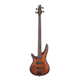 Ibanez SR Standard 4-String Electric Bass (Left Handed, Mahogany Brown Burst)
