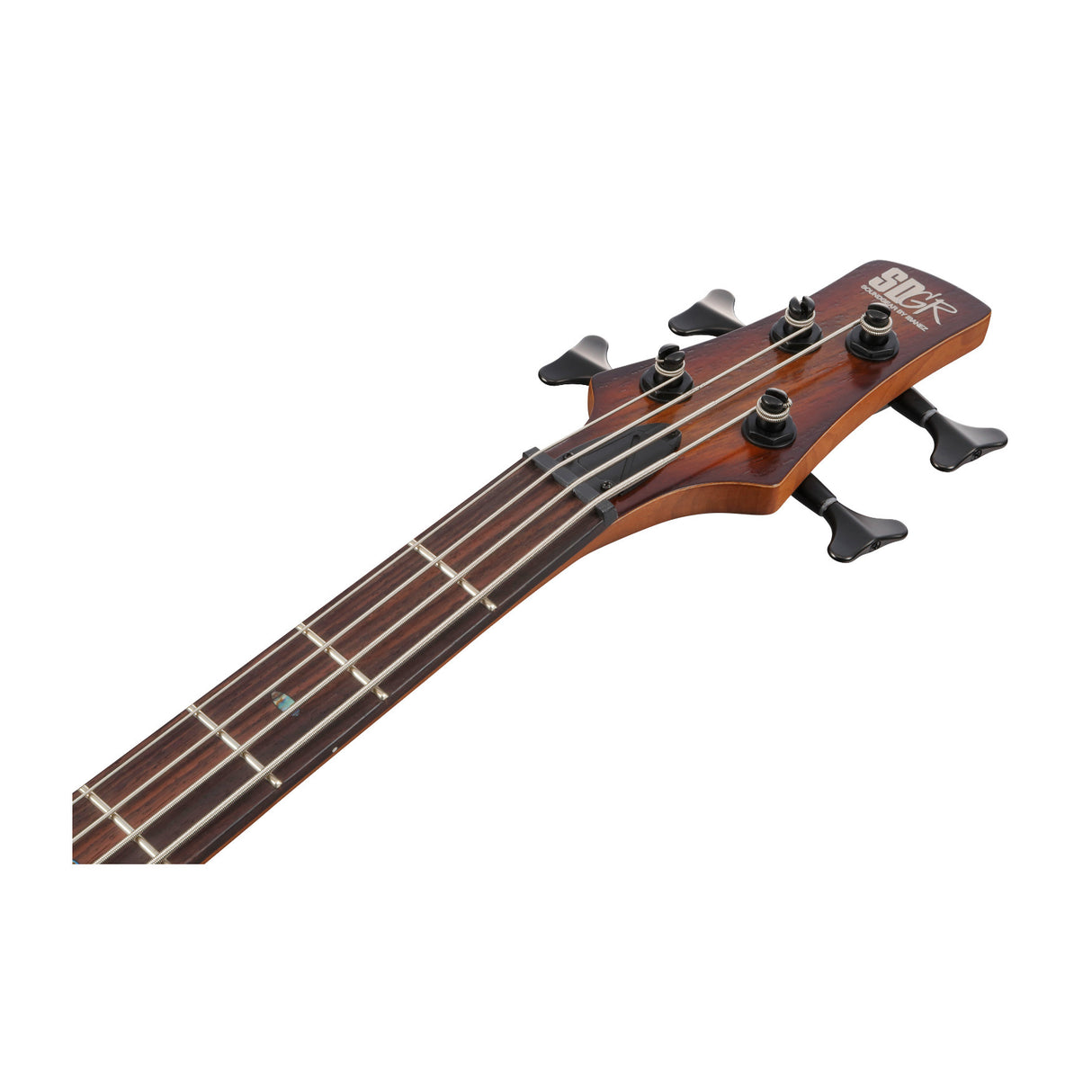 Ibanez SR Standard 4-String Electric Bass (Left Handed, Mahogany Brown Burst)