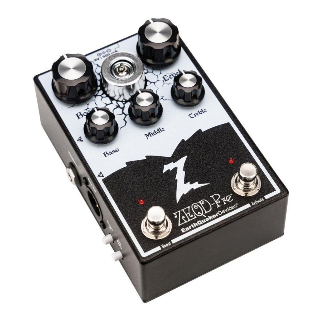 Earthquaker ZEQD-Pre All-Analog Tube Preamp with EF86 Tube, Passive 3-Band EQ