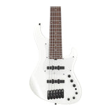 Ibanez MDM 6str Electric Bass with Alder Body and Gig Bag (Pearl White)