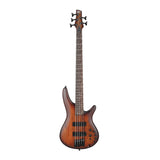 Ibanez SR Standard 5-String Electric Bass Guitar (Mahogany Brown Burst)