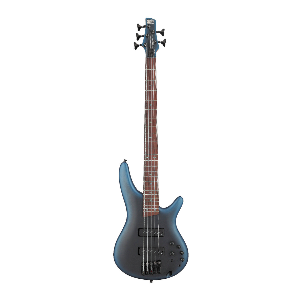 Ibanez SR Standard 5-String Electric Bass Guitar (Midnight Arctic Ocean Matte)