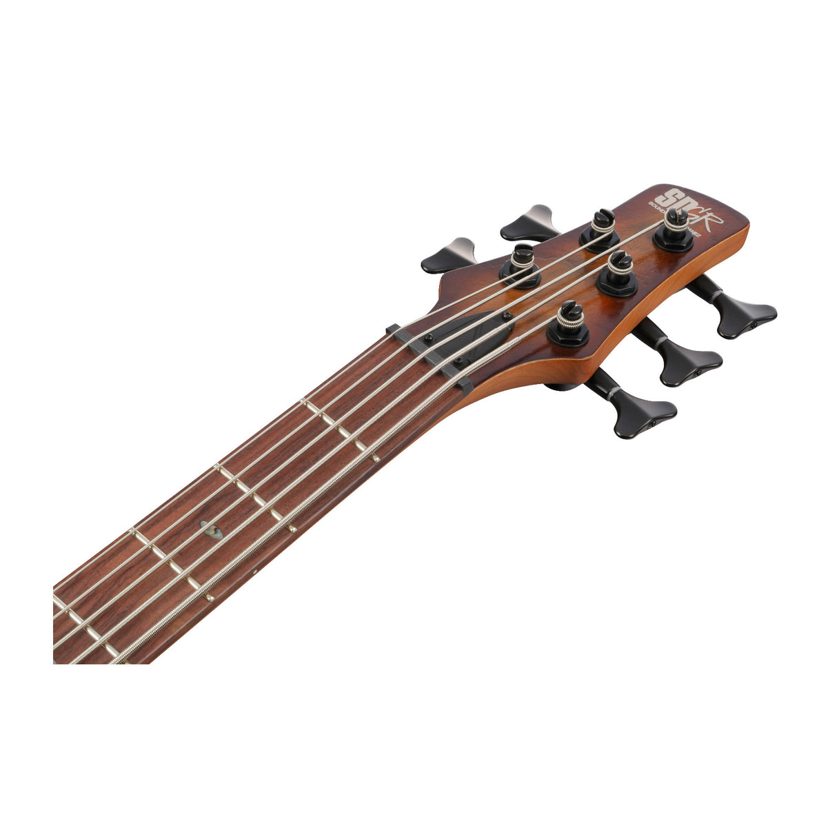 Ibanez SR Standard 5-String Electric Bass (Left Handed, Mahogany Brown Burst)