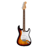 Fender Standard Stratocaster, Electric Guitar, White Pickguard, 3-Color Sunburst