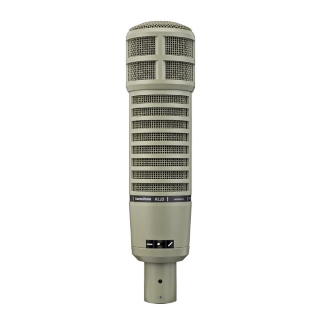 Electro-Voice RE20 Broadcast Announcer Microphone for Broadcasting and Sound Engineering