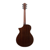 Ibanez AEWC16QA 6-String Acoustic-Electric Guitar (Transparent Black Sunburst)