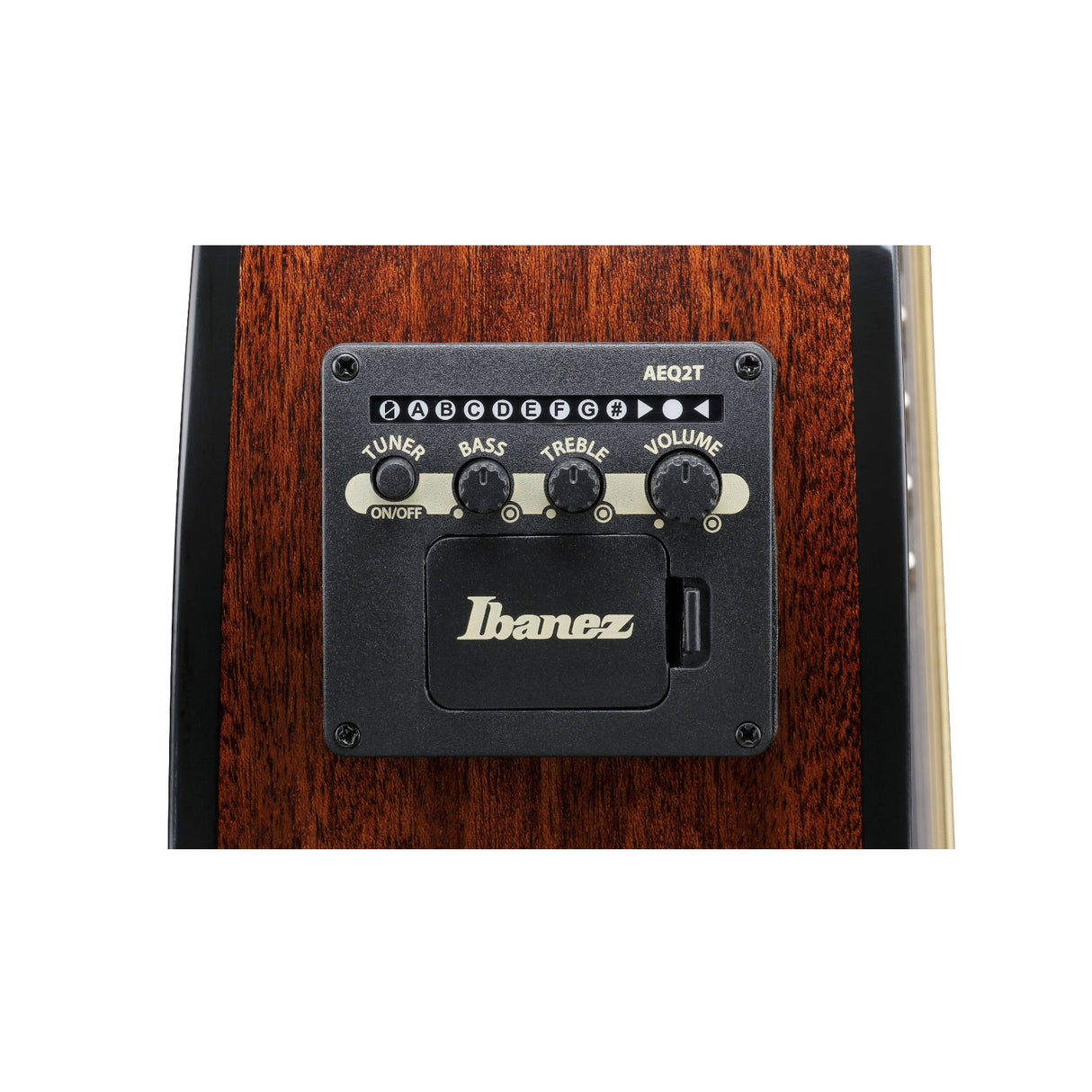 Ibanez AEWC16QA 6-String Acoustic-Electric Guitar (Transparent Black Sunburst)