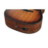 Ibanez AAD54E Open Pore Mahogany Sunburst Acoustic Electric Guitar