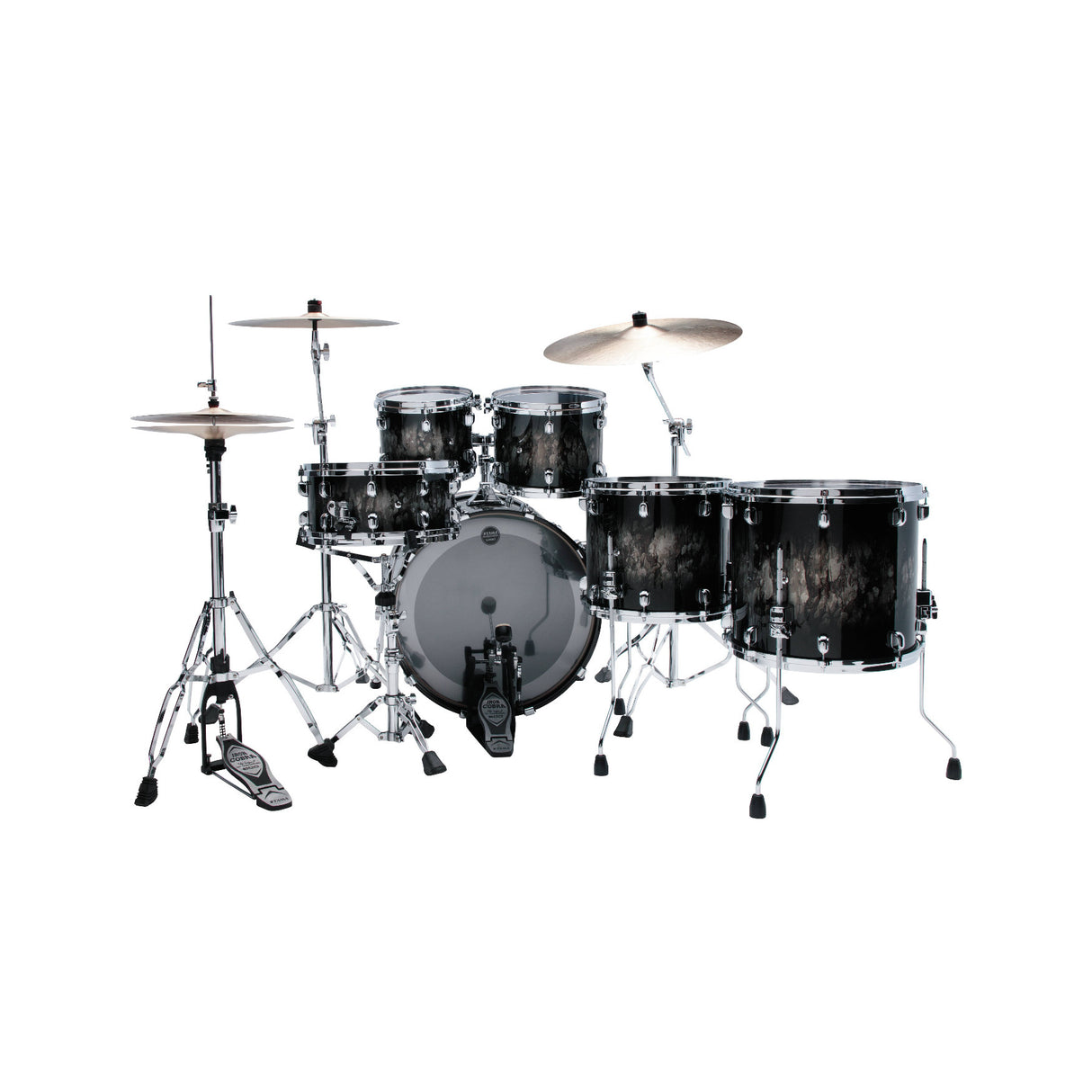 TAMA Starclassic Walnut/Birch 5-Piece Drum Set Shell Pack with 22-Inch Bass Drum