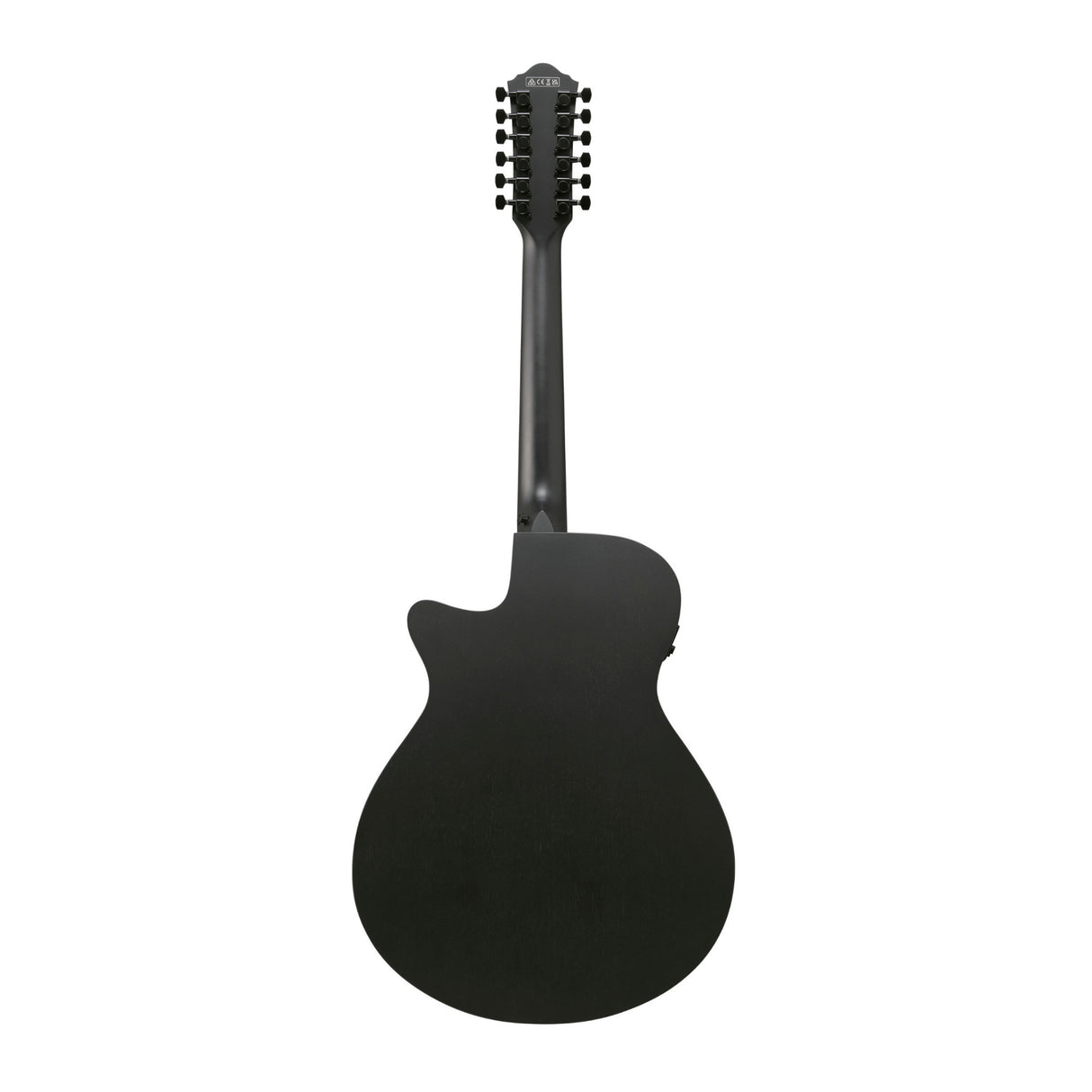 Ibanez AEG1221 Black Out Acoustic Electric Guitar with Spruce Top