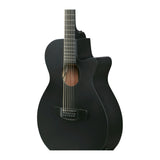 Ibanez AEG1221 Black Out Acoustic Electric Guitar with Spruce Top