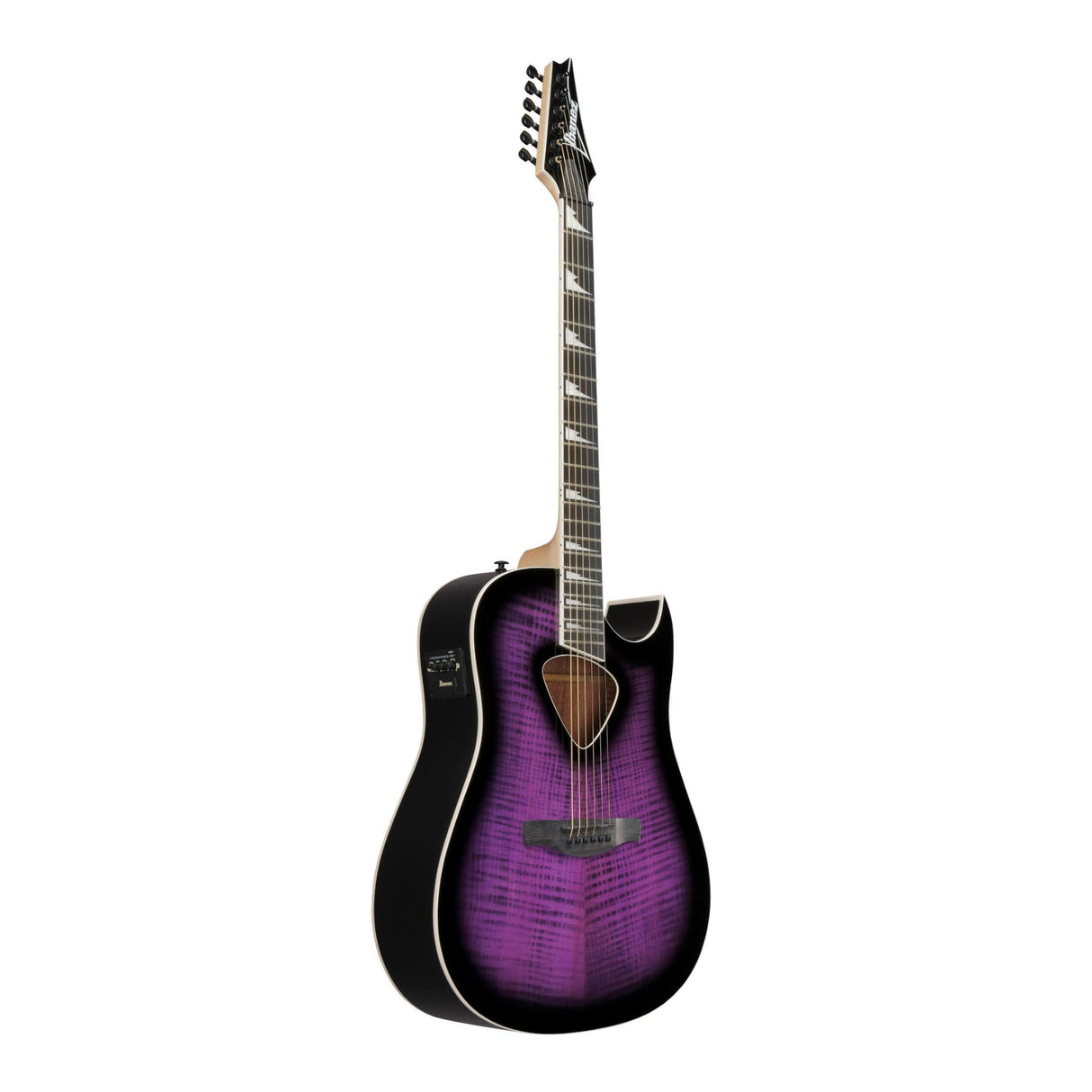 Ibanez ALT50FA Acoustic Electric Guitar (Transparent Violet Sunburst High Gloss)