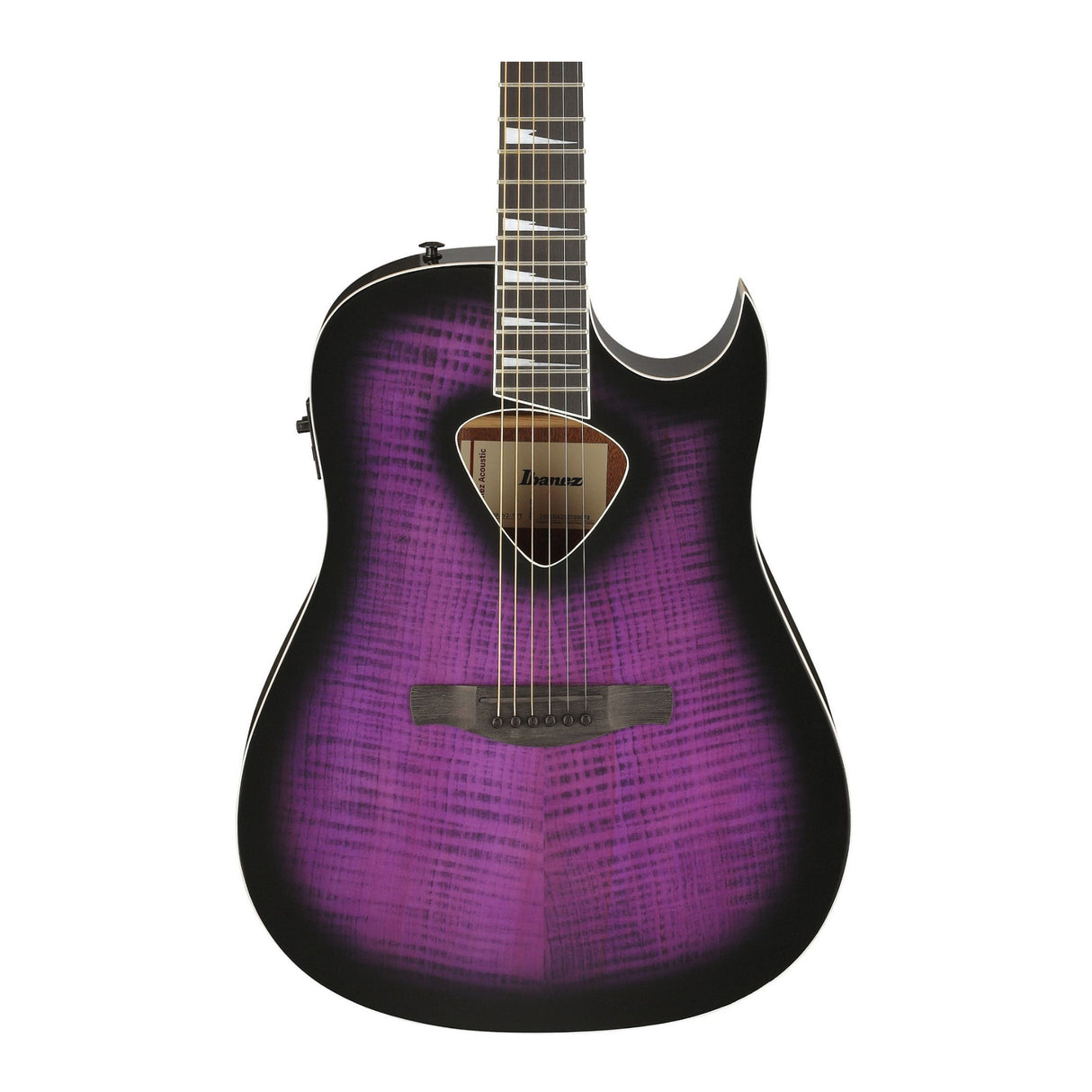 Ibanez ALT50FA Acoustic Electric Guitar (Transparent Violet Sunburst High Gloss)