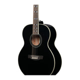 Ibanez AJ7012M1E Black High Gloss Acoustic Electric Guitar