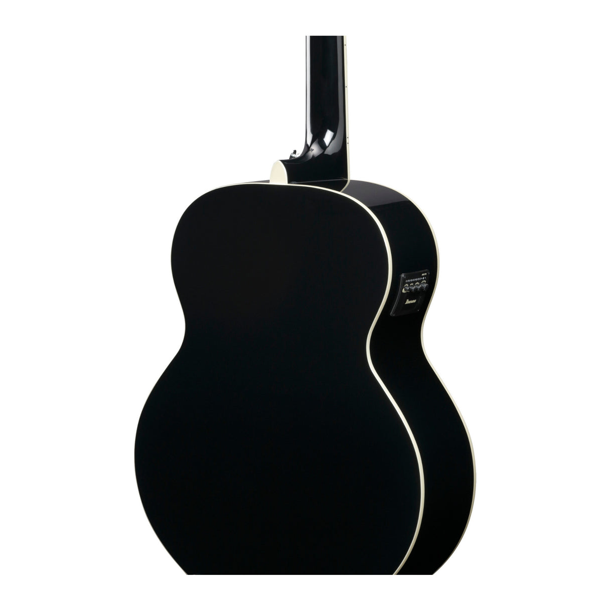 Ibanez AJ7012M1E Black High Gloss Acoustic Electric Guitar