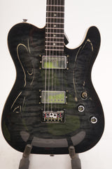 Schecter PT Classic Electric Guitar (Transparent Black Burst) (Used)