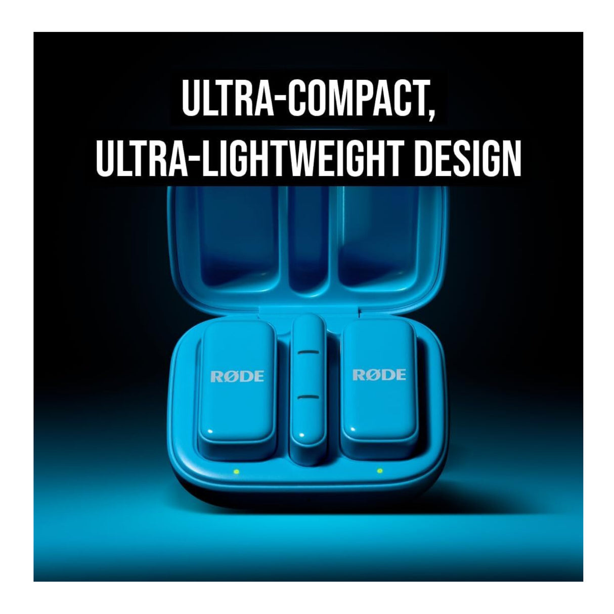 RODE Wireless Micro 2-Person Ultracompact Wireless Microphone System (Blue)