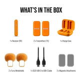RODE Wireless Micro 2-Person Ultracompact Wireless Microphone System (Orange)