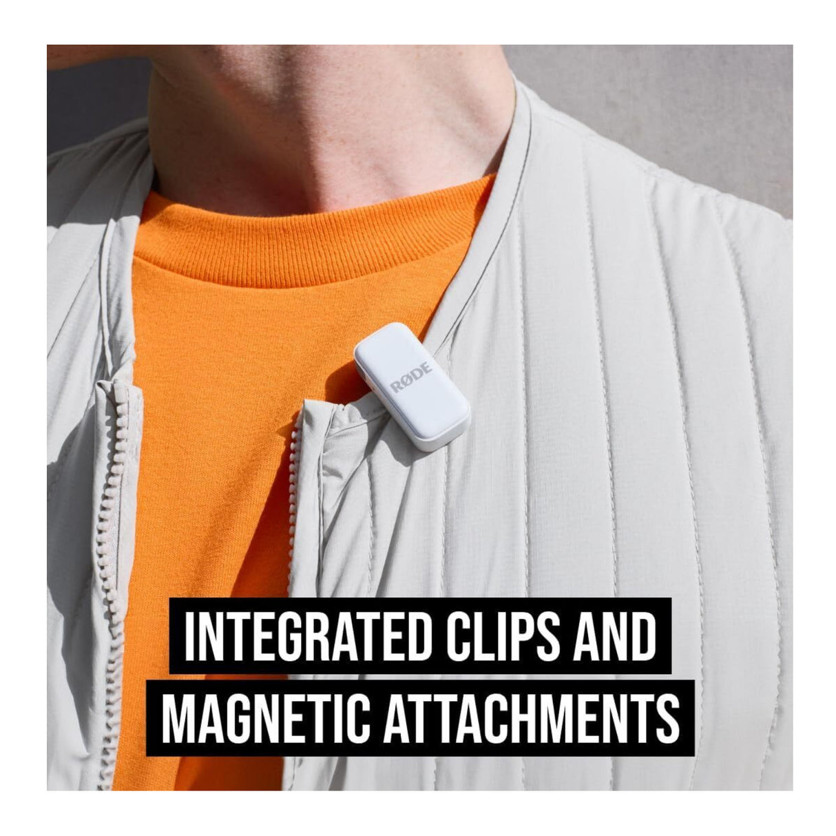 RODE Wireless Micro 2-Person Ultracompact Wireless Microphone System (White)