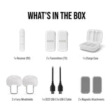 RODE Wireless Micro 2-Person Ultracompact Wireless Microphone System (White)