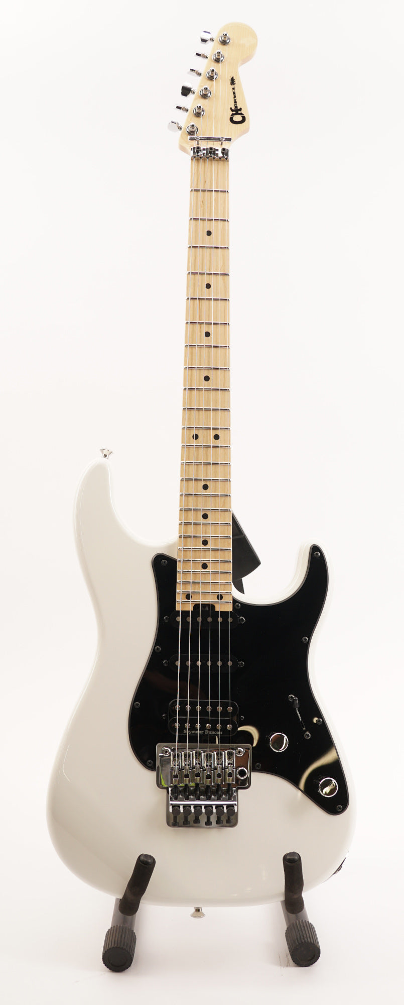 Charvel MJ SoCal Style 1 HSS FR M Electric Guitar - Snow White (Used)