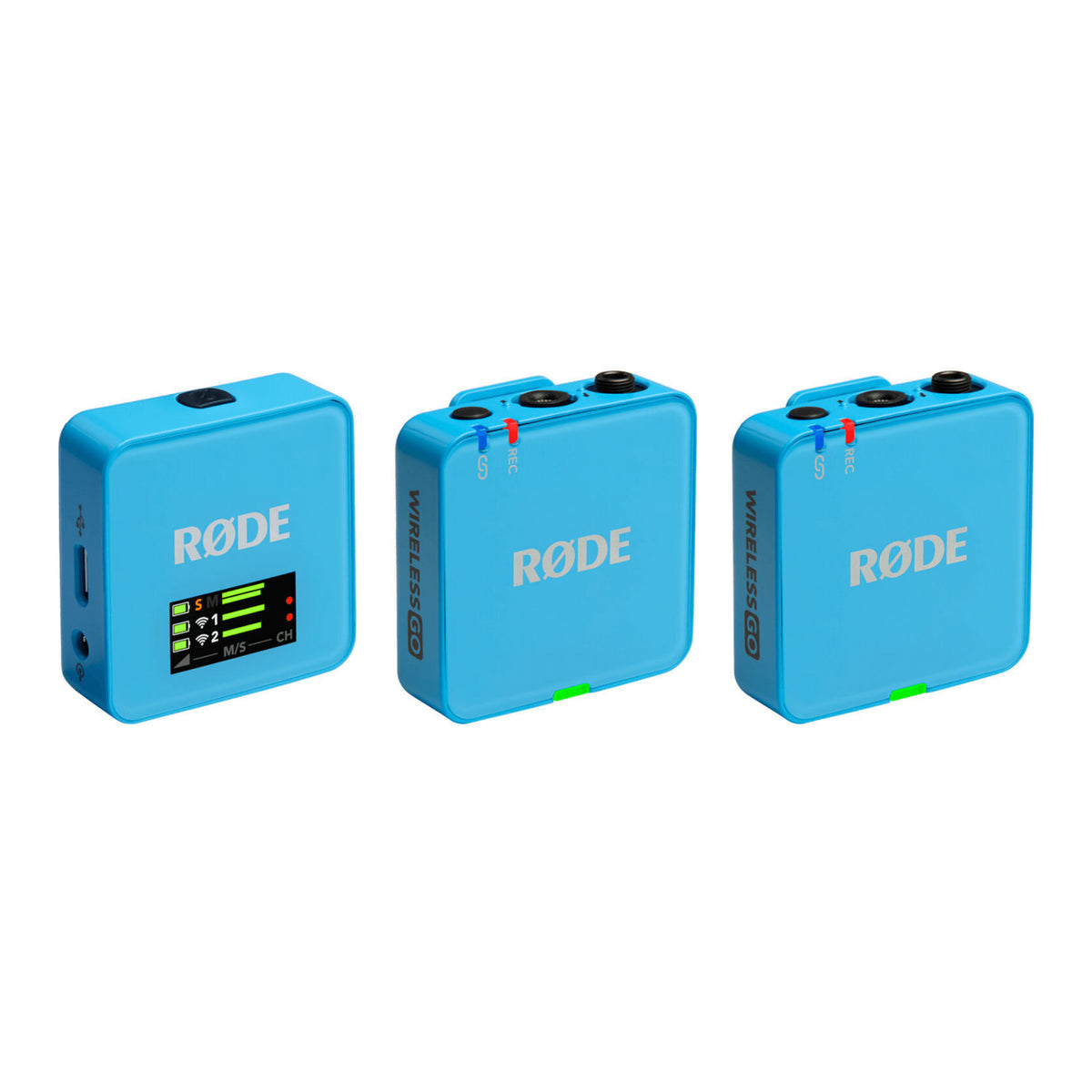 RODE Wireless GO (Gen 3) Compact Wireless Microphone System (Blue) (Open Box)