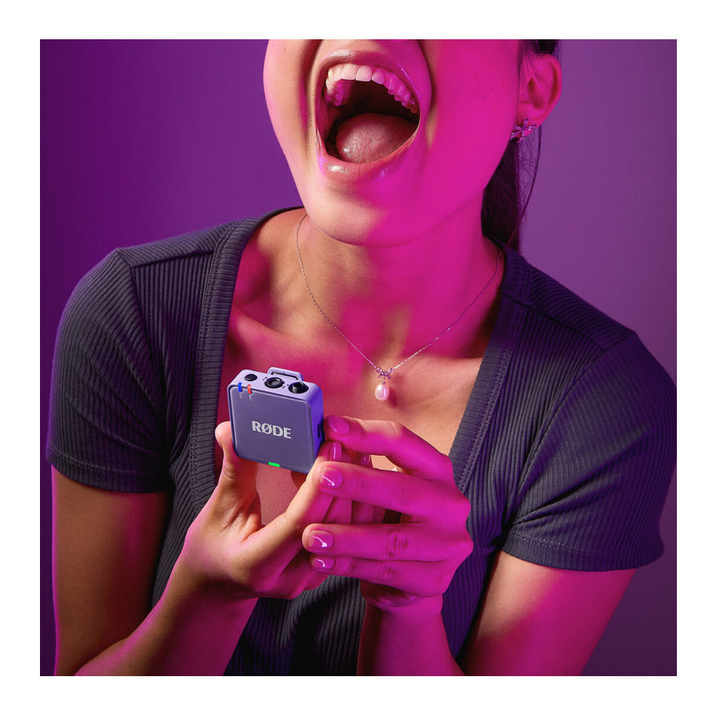 RODE Wireless GO (Gen 3) Compact Wireless Microphone System (Blue) (Open Box)