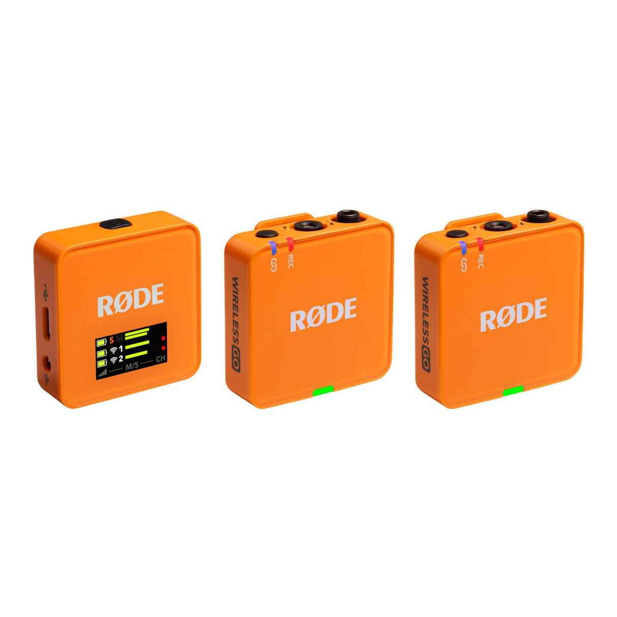 RODE Wireless GO (Gen 3) Compact Wireless Microphone System (Orange)