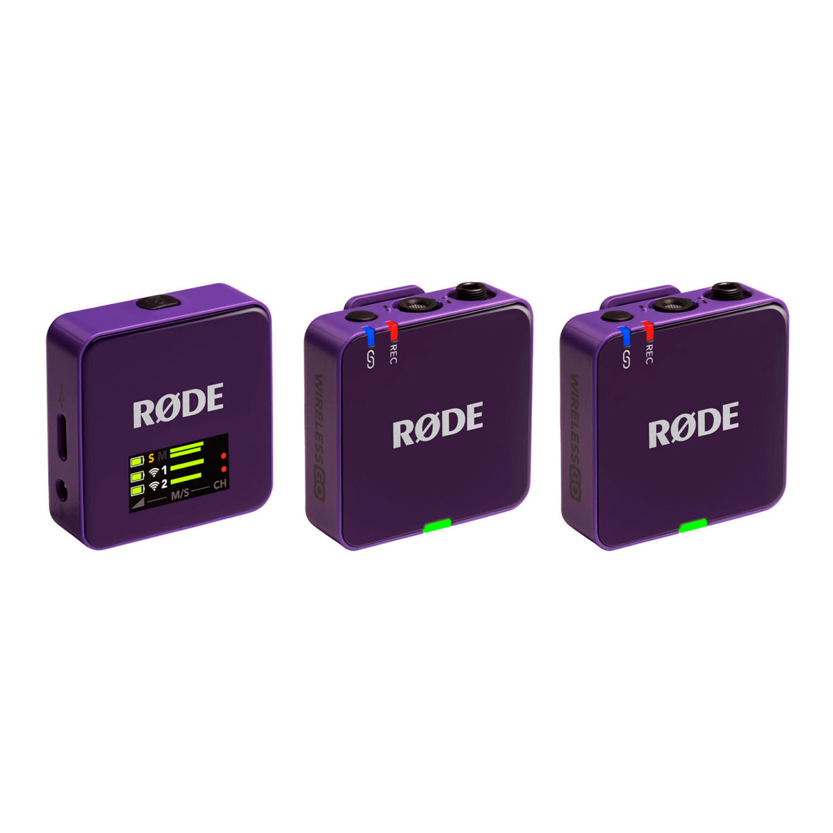 RODE Wireless GO (Gen 3) Compact Wireless Microphone System (Purple)