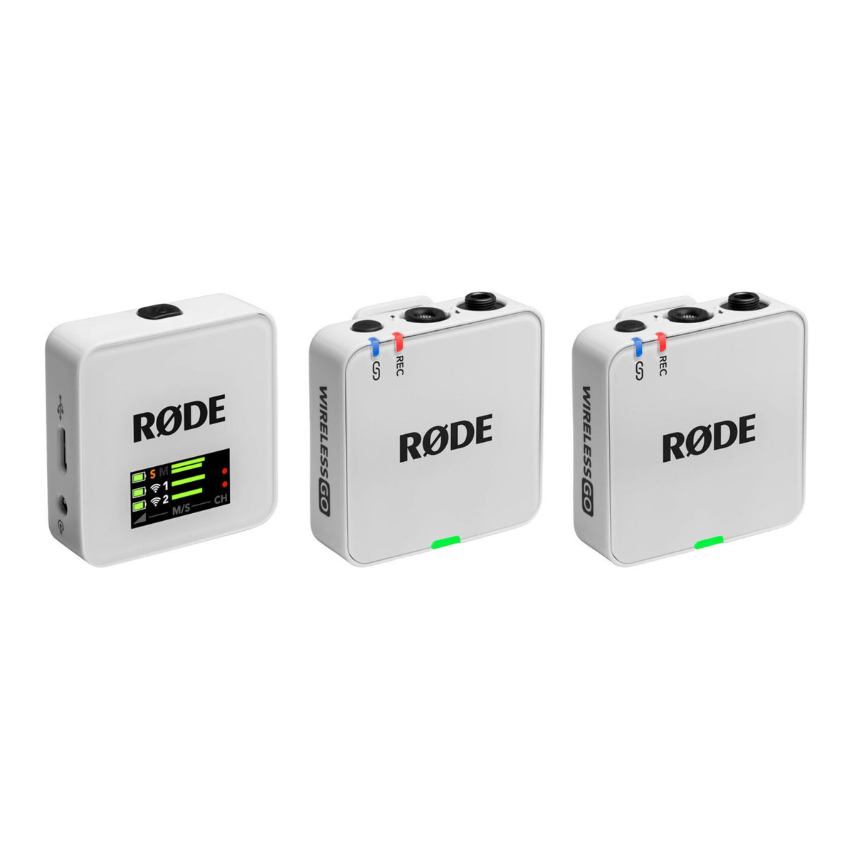 RODE Wireless GO (Gen 3) Compact Wireless Microphone System (White) (Open Box)