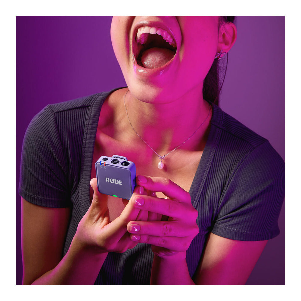 RODE Wireless GO (Gen 3) Compact Wireless Microphone System (White)