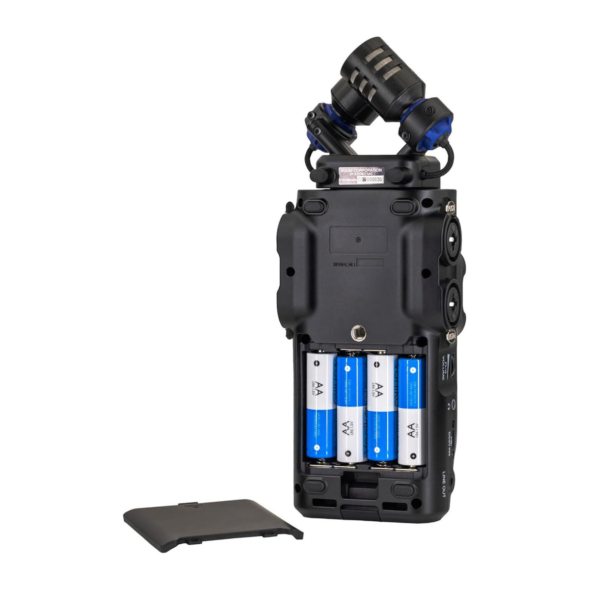 Zoom H6studio 8-Track 32-Bit Float Handy Recorder with XY Stereo Mics (Open Box)