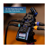 Zoom H6studio 8-Track 32-Bit Float Handy Recorder with XY Stereo Mics